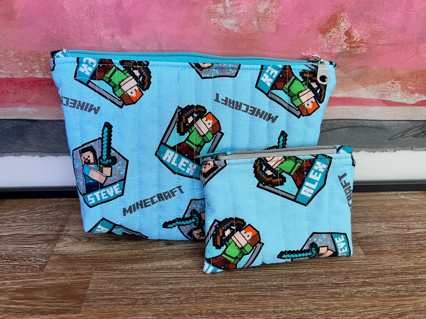 🎮 Minecraft Coin Purse – Handmade Pixel Power