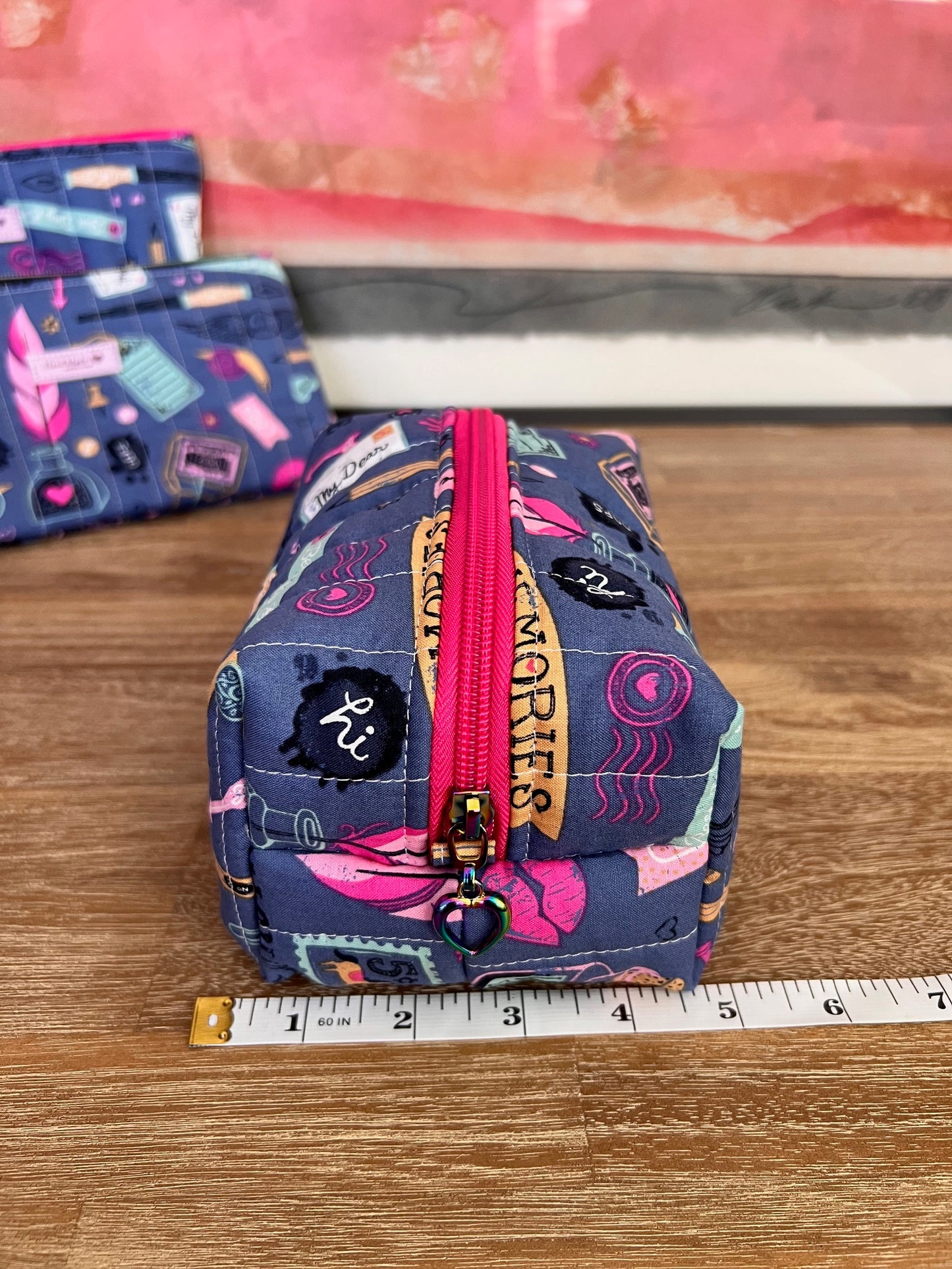 ✉️ “Dear Writer” Boxy Bag – A Little Chest of Creative Treasures