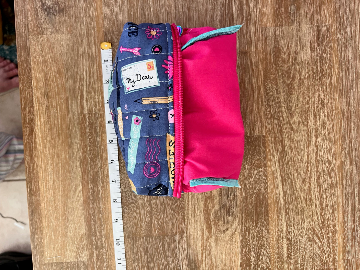✉️ “Dear Writer” Boxy Bag – A Little Chest of Creative Treasures