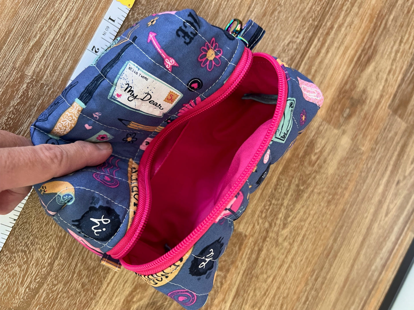 ✉️ “Dear Writer” Boxy Bag – A Little Chest of Creative Treasures
