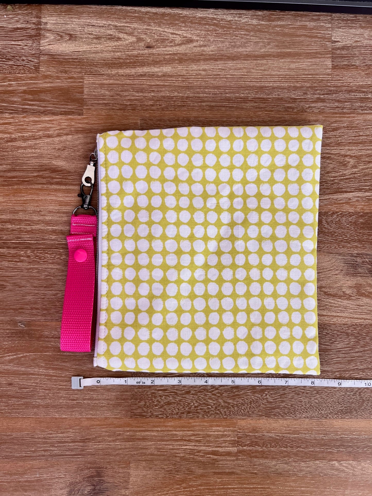 💚 62 Handcrafted Wet Bag – “Affirmations & Polka Dots” Edition