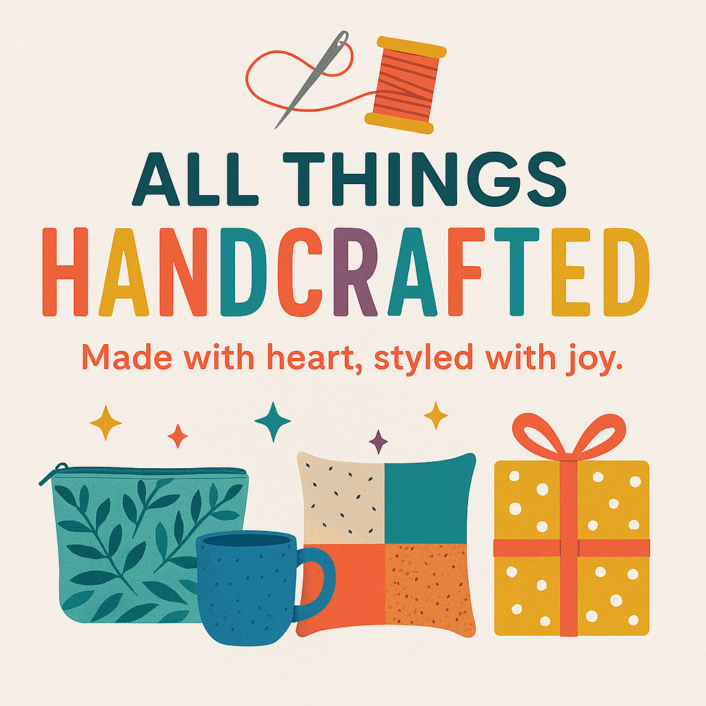 ✂️ All Things Handcrafted – Made with Heart, Styled with Joy